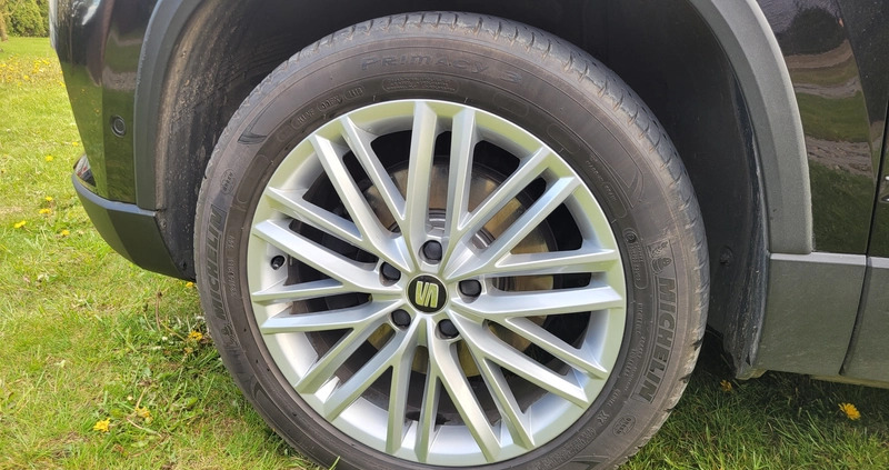 Seat Ateca cena 84000 przebieg: 155000, rok produkcji 2016 z Brodnica małe 211